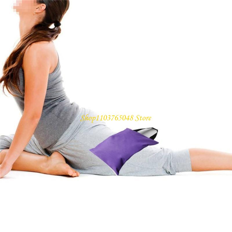 Yoga Sandbag Weight - R53E กระสอบทรายโยคะแบบพับได้พร้อมหูหิ้วเดี่ยวสำหรับฝึกยกน้ำหนักและแรงต้านทานของโยคะ