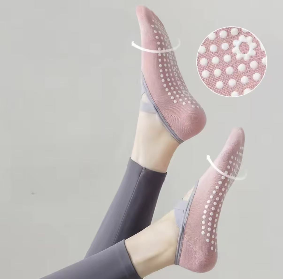 ถุงเท้าโยคะสำหรับผู้หญิง ซิลิโ - Pilates Yoga Ballet บทวิจารณ์และราคา