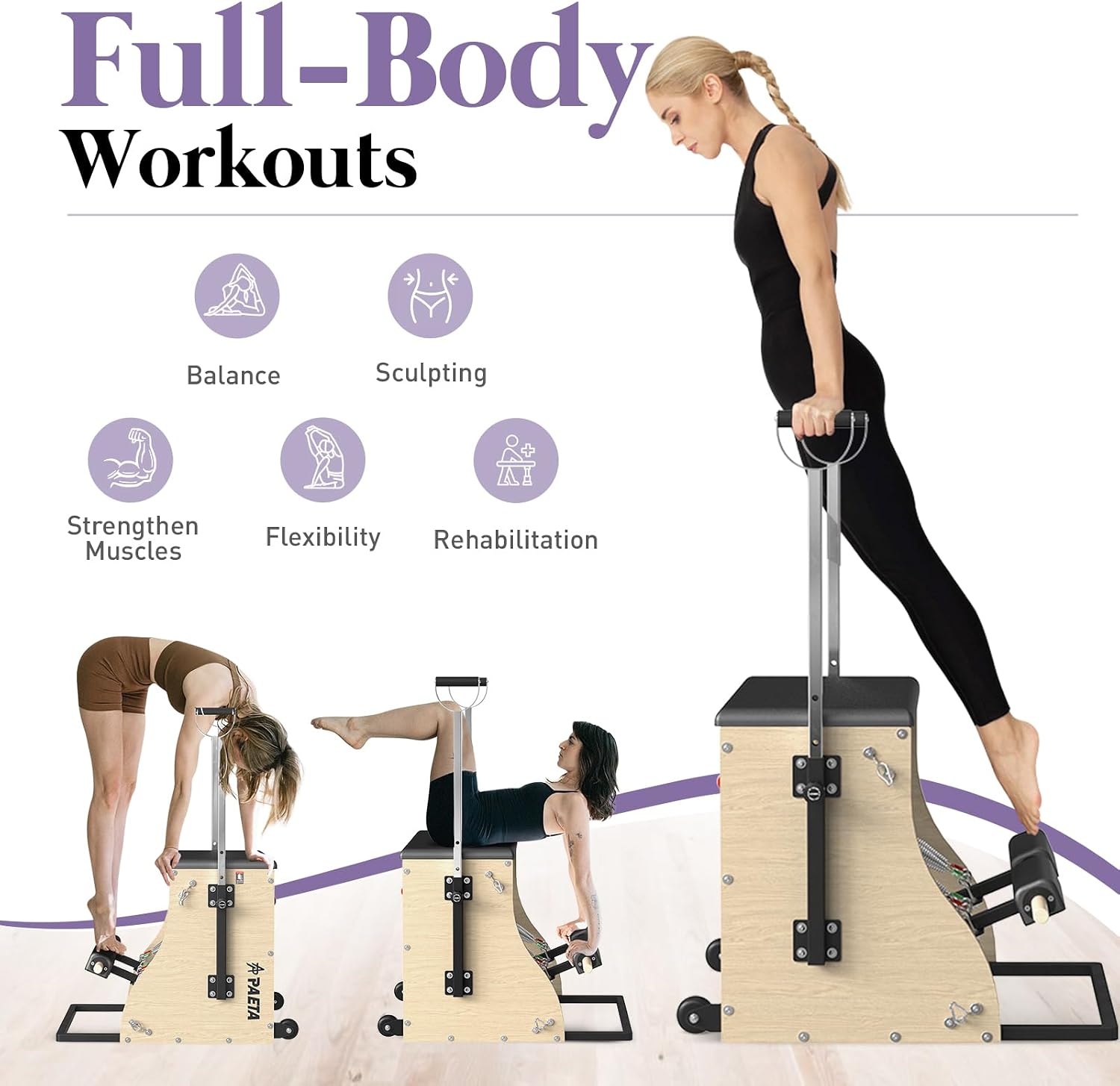 เก้าอี้พิลาทิส, เก้าอี้พิลาทิส - Pilates Yoga Combo บทวิจารณ์และราคา