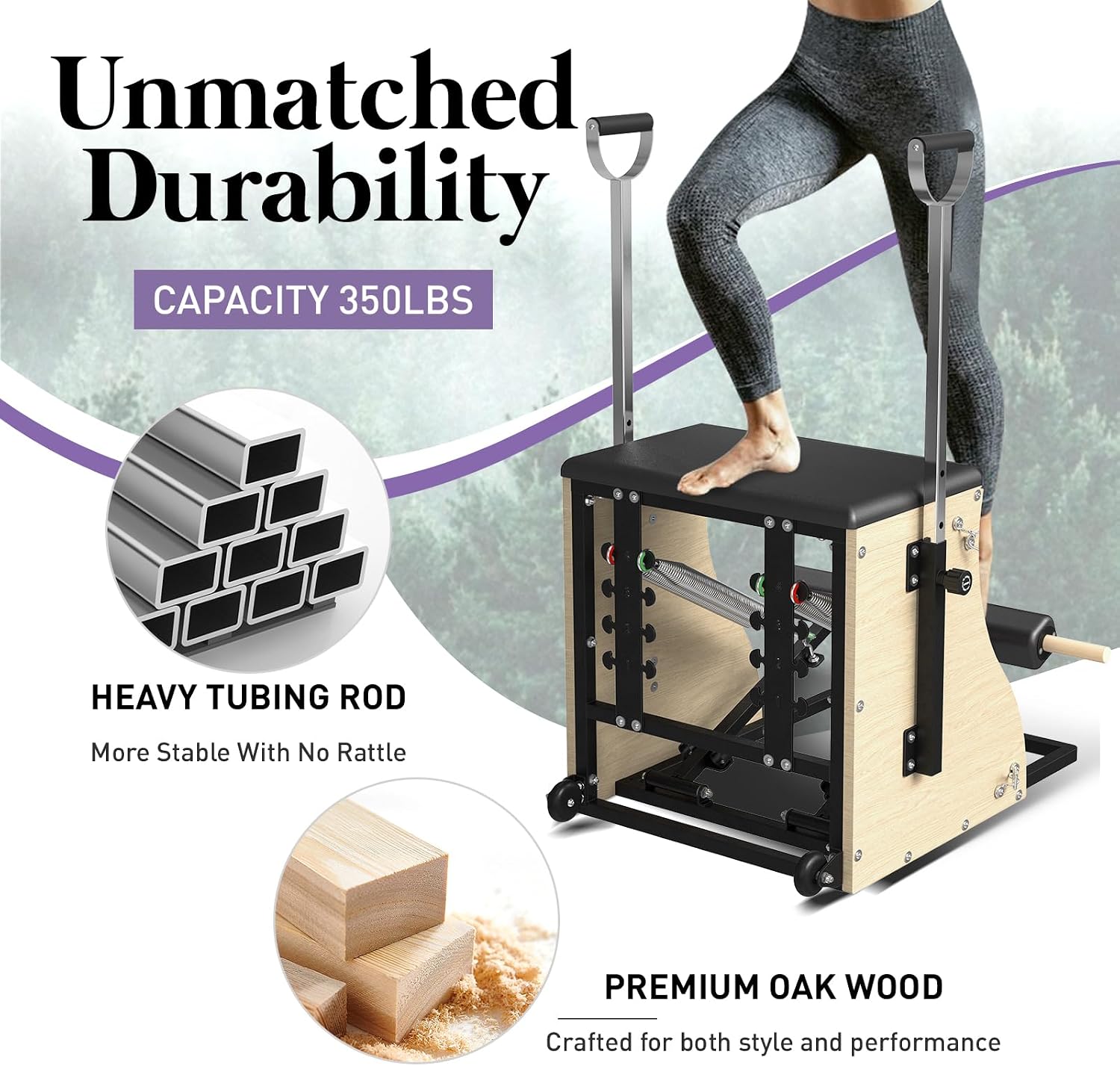 เก้าอี้พิลาทิส, เก้าอี้พิลาทิส - Pilates Yoga Combo บทวิจารณ์และราคา